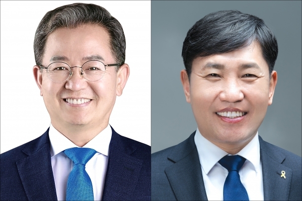 이용빈 의원(좌)와 조오섭 의원(우)