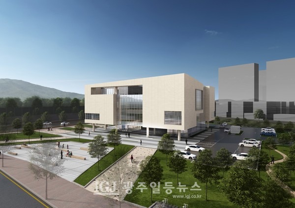 9월 5일 착공식을 한 하남시립도서관 조감도. (사진 제공 : 광주광역시청)