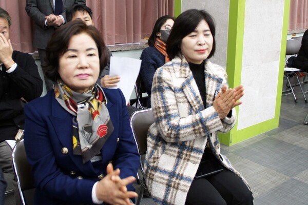 이영순 전)광산구의장, 김길화 더불어민주당광산갑봉사위원장