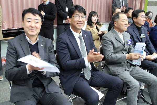 김태완 광산구의원, 차승세 더불어민주당부대변인, 배홍석 전)광산구의회의장,