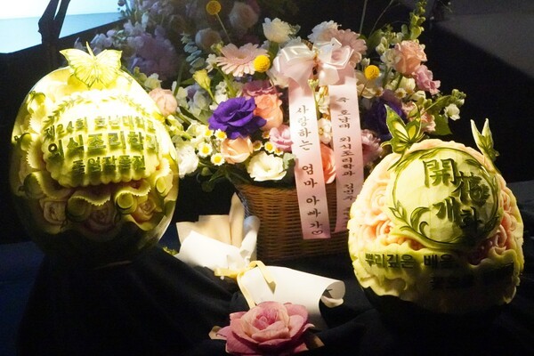 호남대학교 외식조리학과 제24회 졸업작품전에는 그동안 갈고 닦은 졸업생들의 멋진 작품들이 전시됐다.