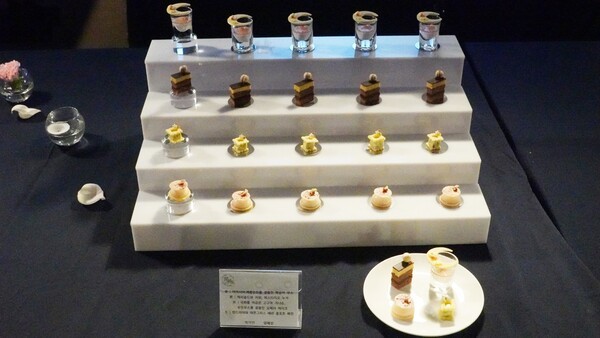 호남대학교 외식조리학과 제24회 졸업작품전에는 그동안 갈고 닦은 졸업생들의 멋진 작품들이 전시됐다.