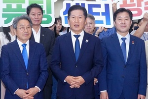 [취재현장] 강기정 광주광역시장ㆍ정청래 더불어민주당대표 "‘원팀 협력’으로 현안해결 속도낸다!"