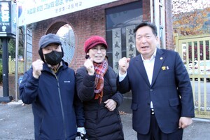 [취재현장] 김병내 광주 남구청장, 이른 아침 수능시험장 찾아 ‘대한민국 미래 주역들’ 격려